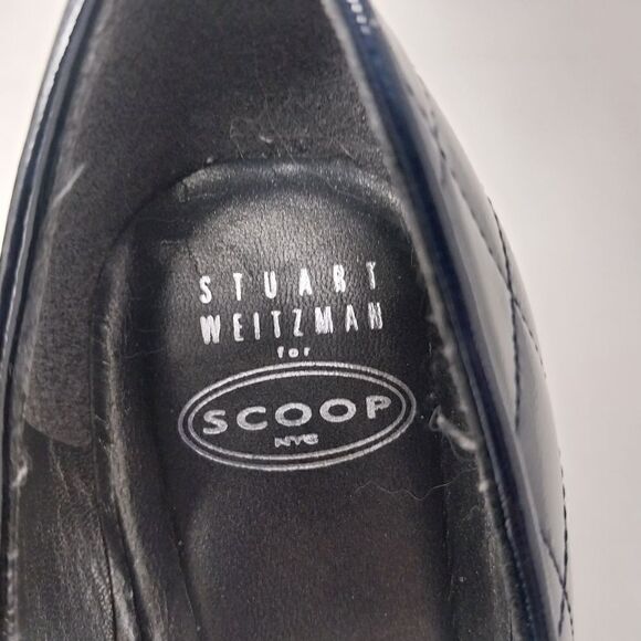 Stuart Weitzman DARK Navy Blue. Leather uppers and leather sole. Size 6 M - Picture 5 of 12